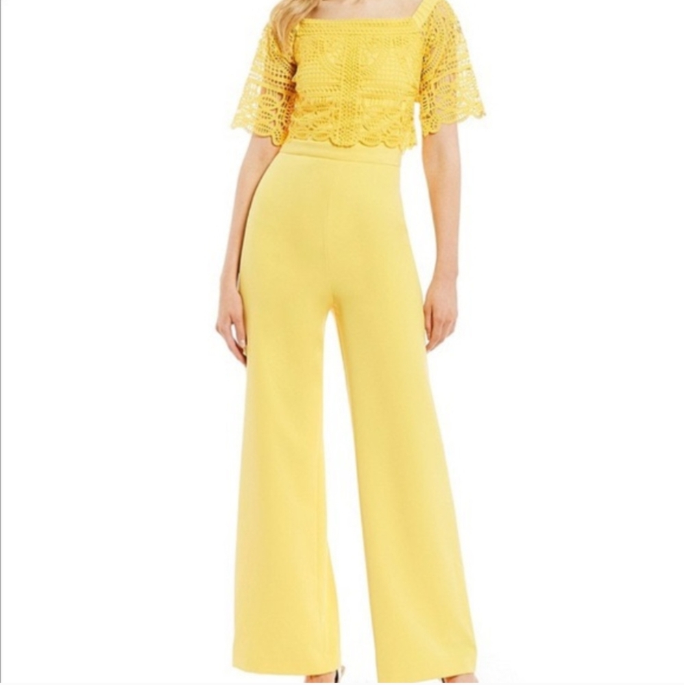 Antonio Melani Emma Popover Lace Jumpsuit NWT